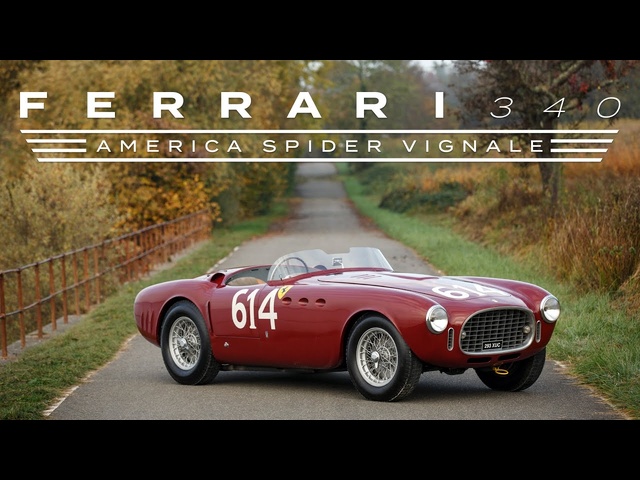 1952 Ferrari 340 America Vignale Spider