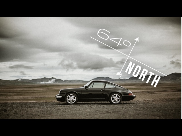 This Porsche 964 Is Piloted In Iceland At 64 Degrees North