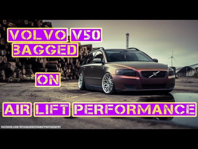 MikeCrawatPhotography: Volvo V50 | Air Lift Performance