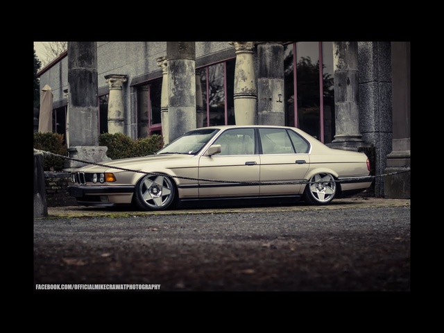 MikeCrawatPhotography: BMW E32 730i - AccuAir Suspension - 3SDM Wheels