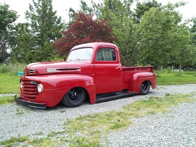 Andy's Red Truck - 1950 Ford Pickup