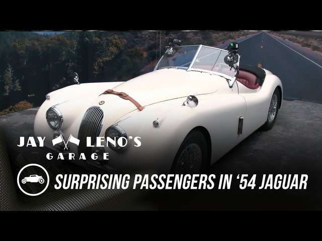 Jay Leno Surprises Passengers in His ‘54 Jaguar - Jay Leno's Garage