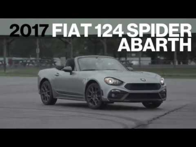 Fiat 124 Spider Abarth Hot Lap at VIR | Lightning Lap 2017 | Car and Driver