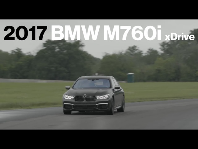 BMW M760i Hot Lap at VIR | Lightning Lap 2017 | Car and Driver