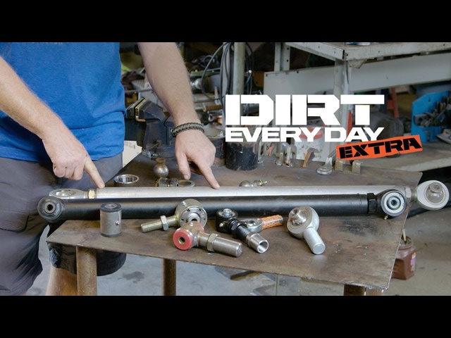 Heims, Johnnys, and Bushings: Different Types of Suspension Joints - Dirt Every Day Extra