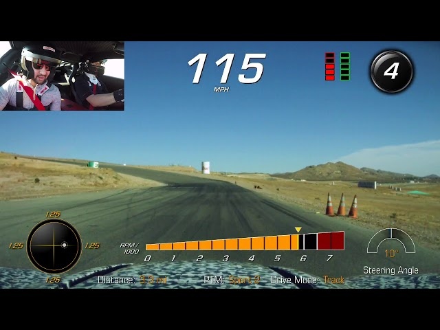 We Ride in the New Chevrolet Corvette ZR1 at Willow Springs International Raceway