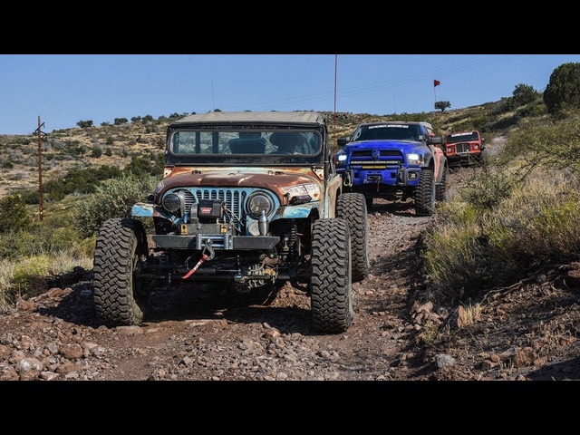 No Pavement: Overlanding Phoenix to Crown King to Payson! Part 2 - Ultimate Adventure 2017