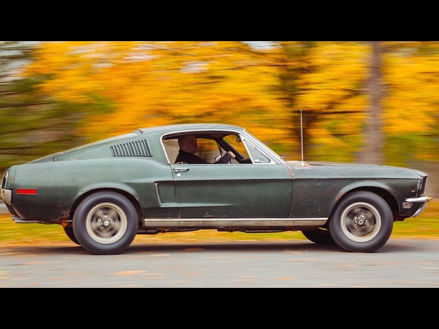Steve McQueen's Original 1968 Ford Mustang Bullitt Driving Video Ford Mustang Bullitt Interior