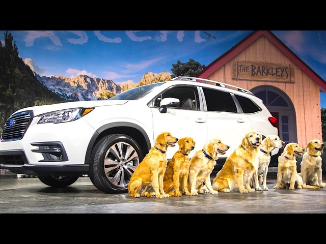 Subaru Ascent Live World Premiere All New 2018 + Subaru Dogs Commercial The Barkleys CARJAM TV