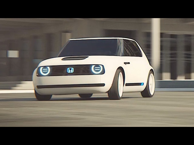 Honda Urban EV Electric Driving Video World Premier New Honda Concept Frankfurt Motorshow 2017 IAA