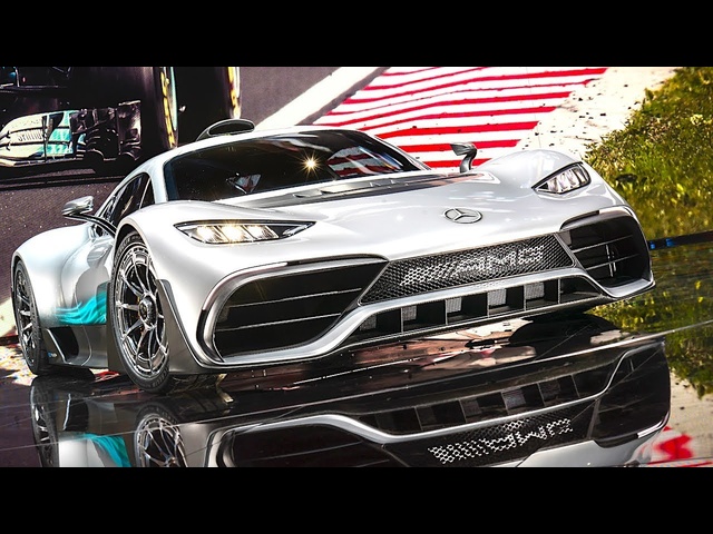 Mercedes AMG Project One Engine DRIVING Video Hypercar AMG Project One Drivetrain Concept 2017