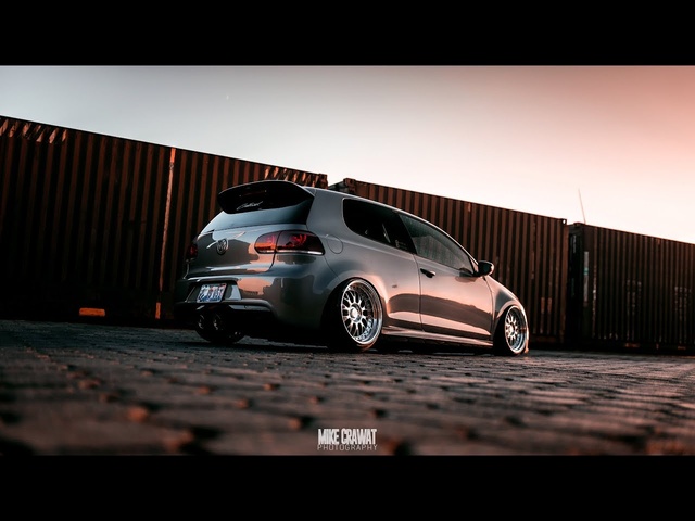 Keviin's Bagged Mk6 GTI on BBS Wheels | 4K