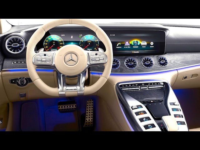 Mercedes AMG GT INTERIOR In Detail New Mercedes AMG GT INTERIOR Options 2019