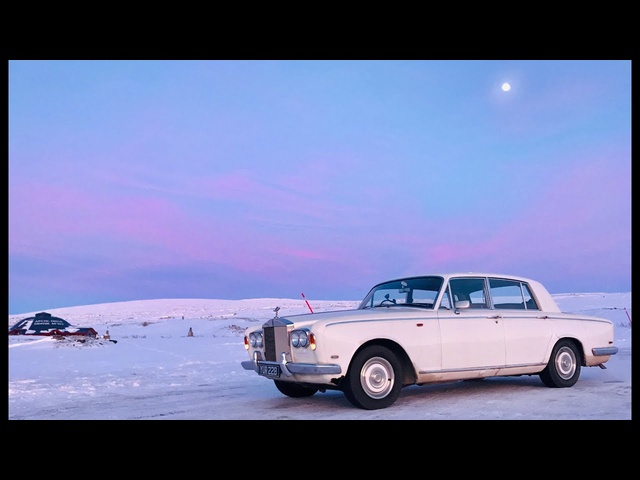 Driving a '69 Rolls Royce Shadow to the Arctic in the middle of winter