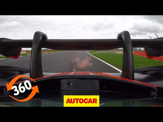 McLaren Senna 360 VR onboard at Silverstone | Autocar
