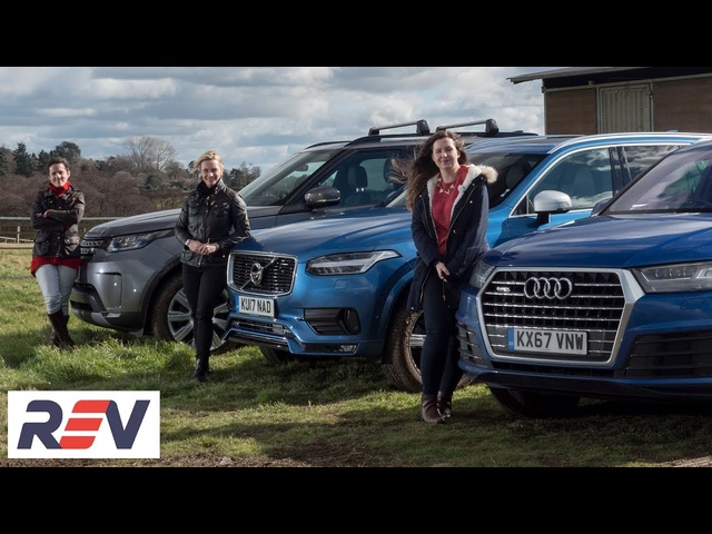 The REV Test: Big, luxury SUVs. Audi Q7 vs Land Rover Discovery vs Volvo XC90