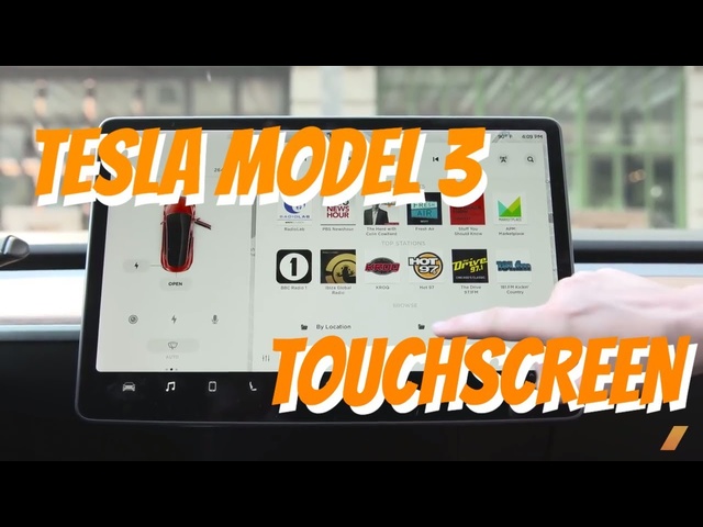 Tesla Model 3 Touch Screen Tour for The Screen-Challenged