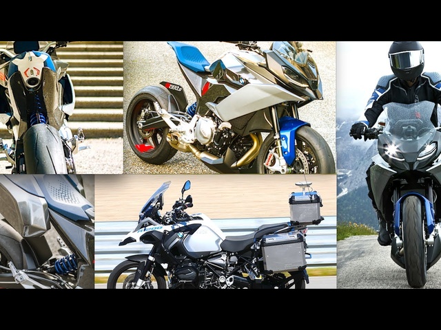 BMW Self Driving Motorbike | BMW Concept 9cento Motorbike World Premiere Video BMW Autonomous CARJAM