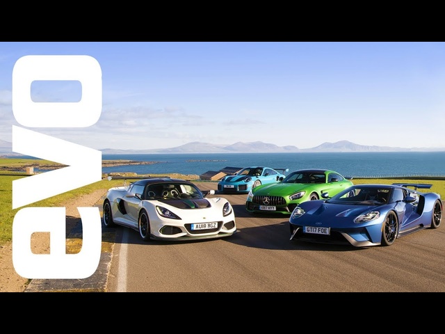 Ford GT v Porsche 911 GT2 RS v Mercedes-AMG GT R v Lotus Exige Cup | evo LEADERBOARD