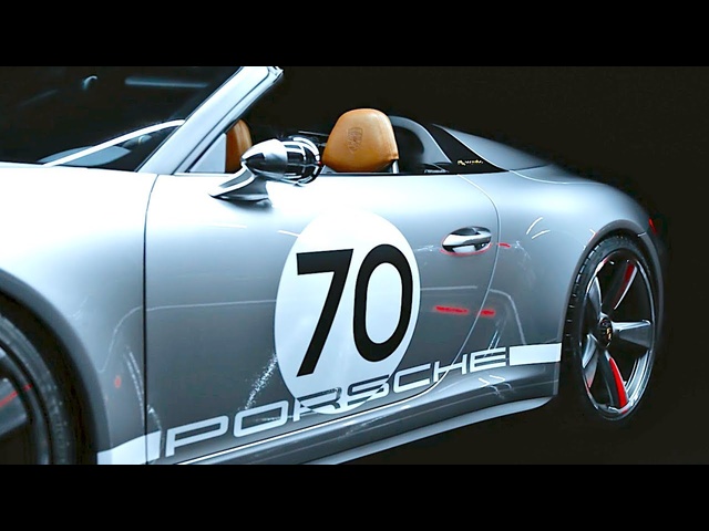 2019 Porsche Speedster INTERIOR Video World Premiere Porsche 911 GT3 Based CARJAM