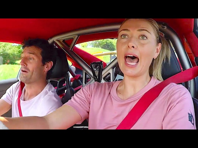 Maria Sharapova Funniest Porsche Commercial Ever Driving Lessons With Mark Webber 2019 CARJAM
