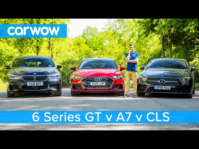 Audi A7 vs Mercedes CLS vs BMW 6GT review - which is the best?