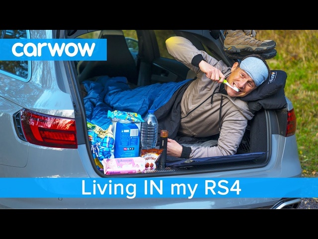 Living IN my Audi RS4 - find out what can go WRONG when you sleep in your car!