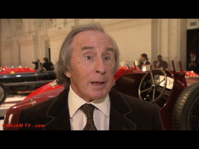 Sir Jackie Stewart Talks Ralph Lauren's Amazing Car Collection + Favorite Ferrari Cars Paris 2011