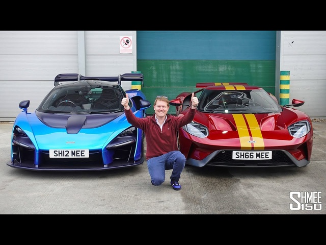 CAR SWAP at Topaz! McLaren Senna for Ford GT