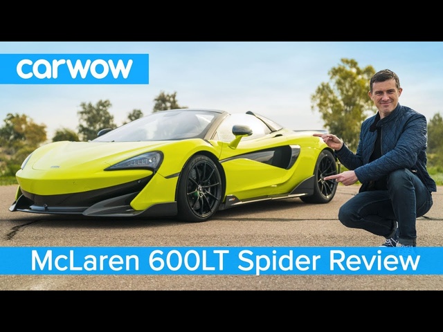 McLaren 600LT Spider 2020 FULL review - and see why it's great for toasting marshmallows!