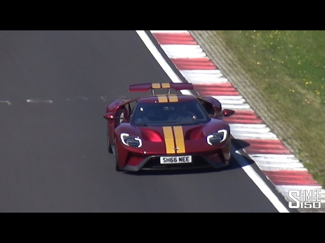 The Best Way to Dry My Ford GT - Nürburgring Hot Lap!