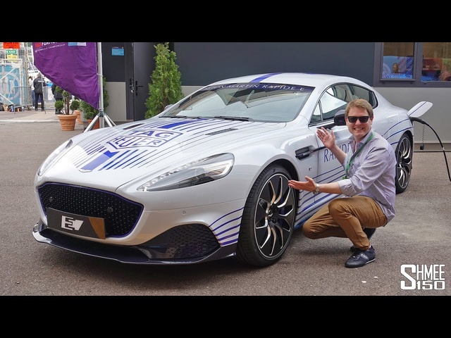 FLAT OUT in the Aston Martin Rapide E Electric Super-Saloon! | FIRST LOOK