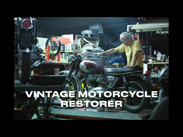 Master Mechanics: Yoshi Kosaka, Vintage Motorcycle Restorer - Clip