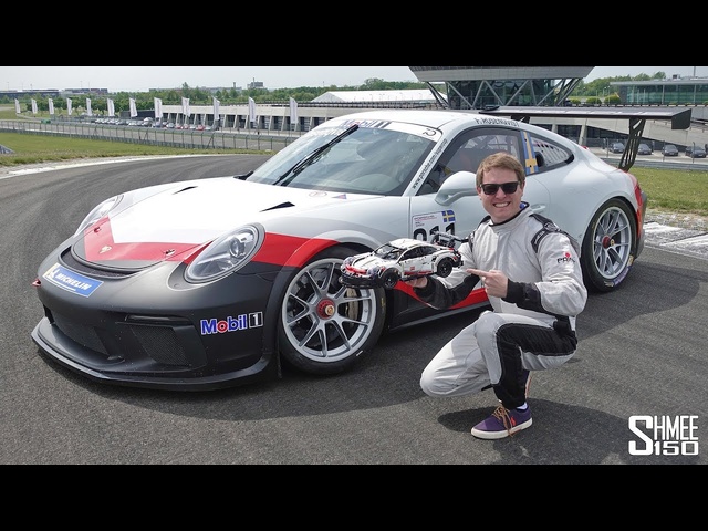 Can I Build a LEGO Porsche While Racing in a 911 Cup?! CHALLENGE