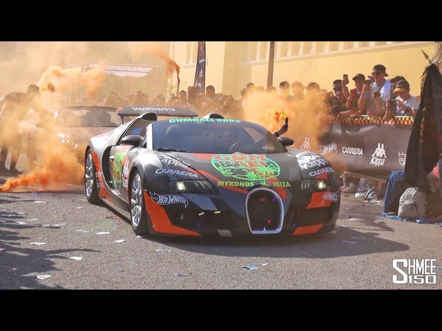 The Complete Start of the 2019 Gumball 3000 Rally in Athens!