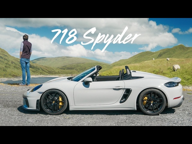 NEW Porsche 718 Spyder: Road Review Of The Topless GT4 | Carfection 4K
