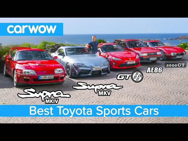 New Supra v MK4 v 2000 GT v GT86 v AE86 v Celica - the best Toyota sports cars!