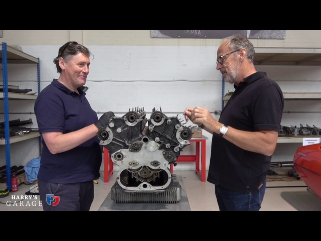 Lamborghini V12 engine rebuild. Part 2, stripping the engine