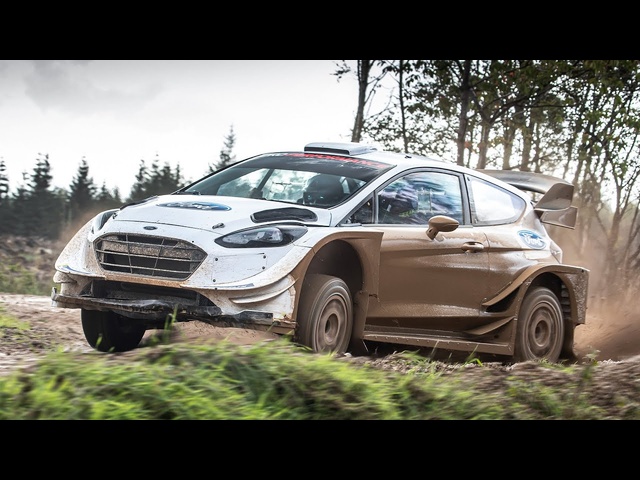 WRC Ford Fiesta Rally Car: High Speed Ride  | Carfection +