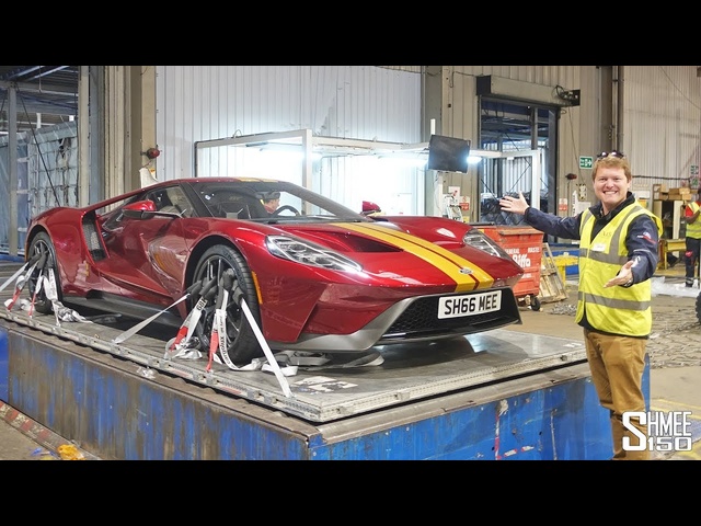IT'S ALREADY HOME! Collecting My Ford GT in London