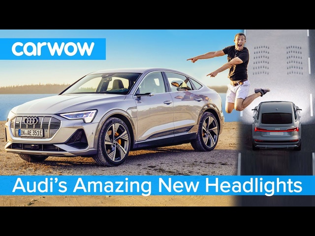 This new Audi has the most hi-tech headlights of any road car - they could even project movies!