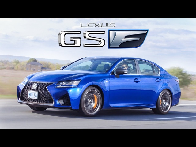 The <em>Lexus</em> GS F is a Reliable V8 Burnout Machine