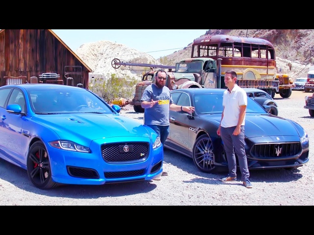 Head 2 Head FULL EPISODE | Jaguar XJR575 vs <em>Maserati</em> Quattroporte GTS—Episode 107