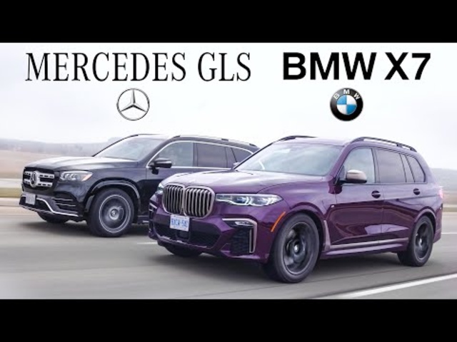 2020 BMW X7 vs Mercedes GLS Review - $100,000 Luxury SUV Battle