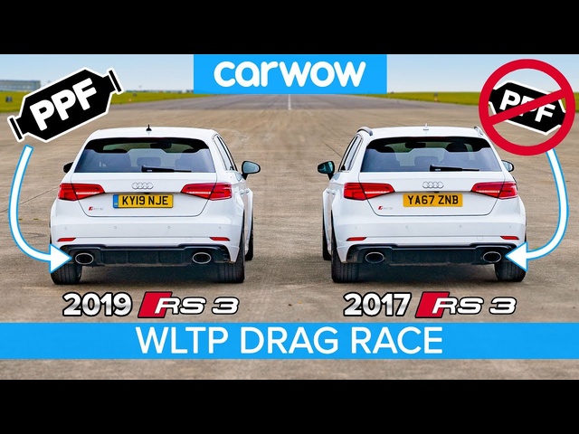 Audi RS3 2020 vs 2017: DRAG RACE & DYNO TEST... have the new emissions regs ruined performance cars?