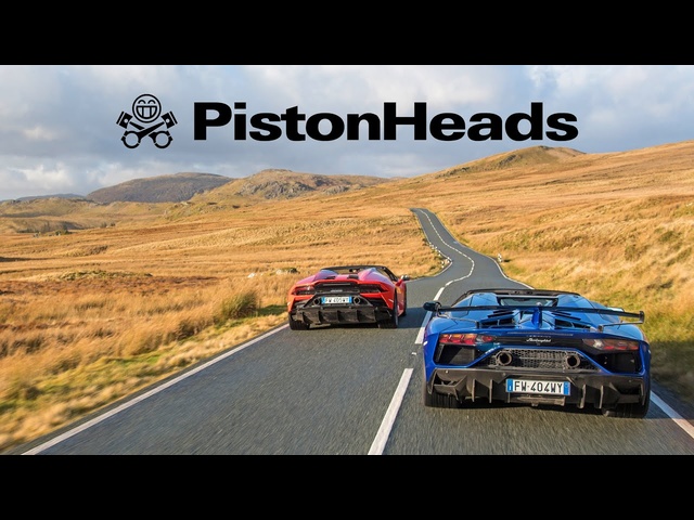 Lamborghini Aventador SVJ Roadster vs. Huracan Evo Spyder | PistonHeads