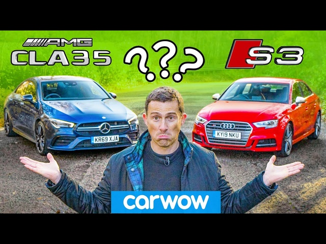 AMG CLA 35 vs Audi S3 - 0-60mph, driving, interior and exterior review.