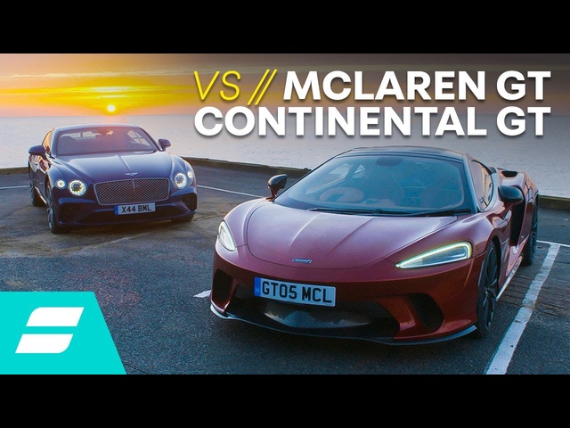 Bentley Continental GT vs McLaren GT: Which Is THE Grand Tourer? 4K