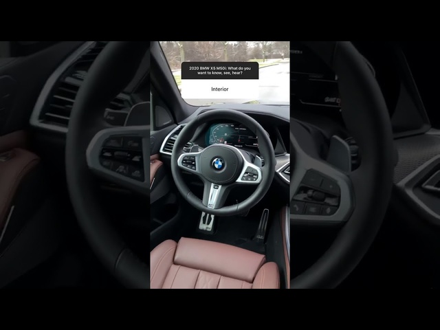 2020 BMW X5 M50i Instagram Q&A