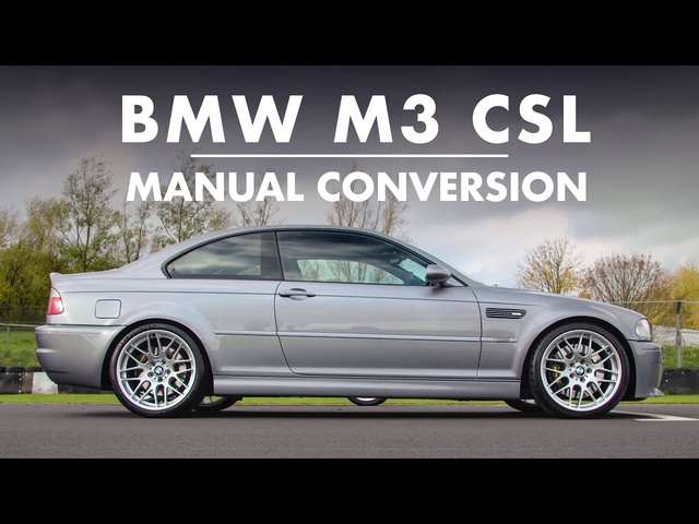 BMW E46 M3 CSL - CONVERTED TO MANUAL! | Carfection 4K